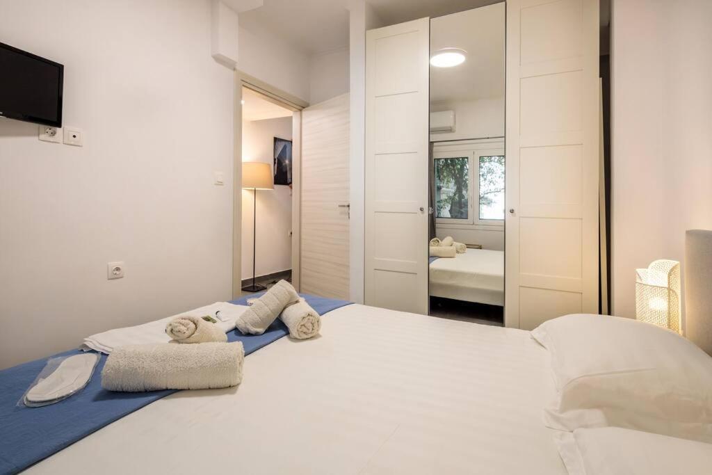 Hilton Area Brand New Comfortable Apartment เอเธนส์ ภายนอก รูปภาพ